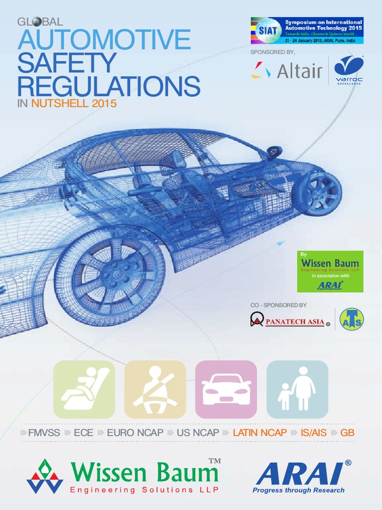 Global Automotive Safety Regulations in Nutshell PDF Motor Vehicle