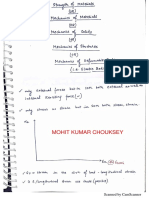 Strength of Material Notes @mohit Chouksey