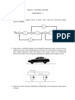 15MC405 Control System Assignment 1