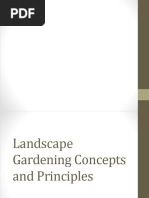 Concepts of Landscape Design