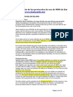 Protocolos de Uso Del Mms Completado PDF