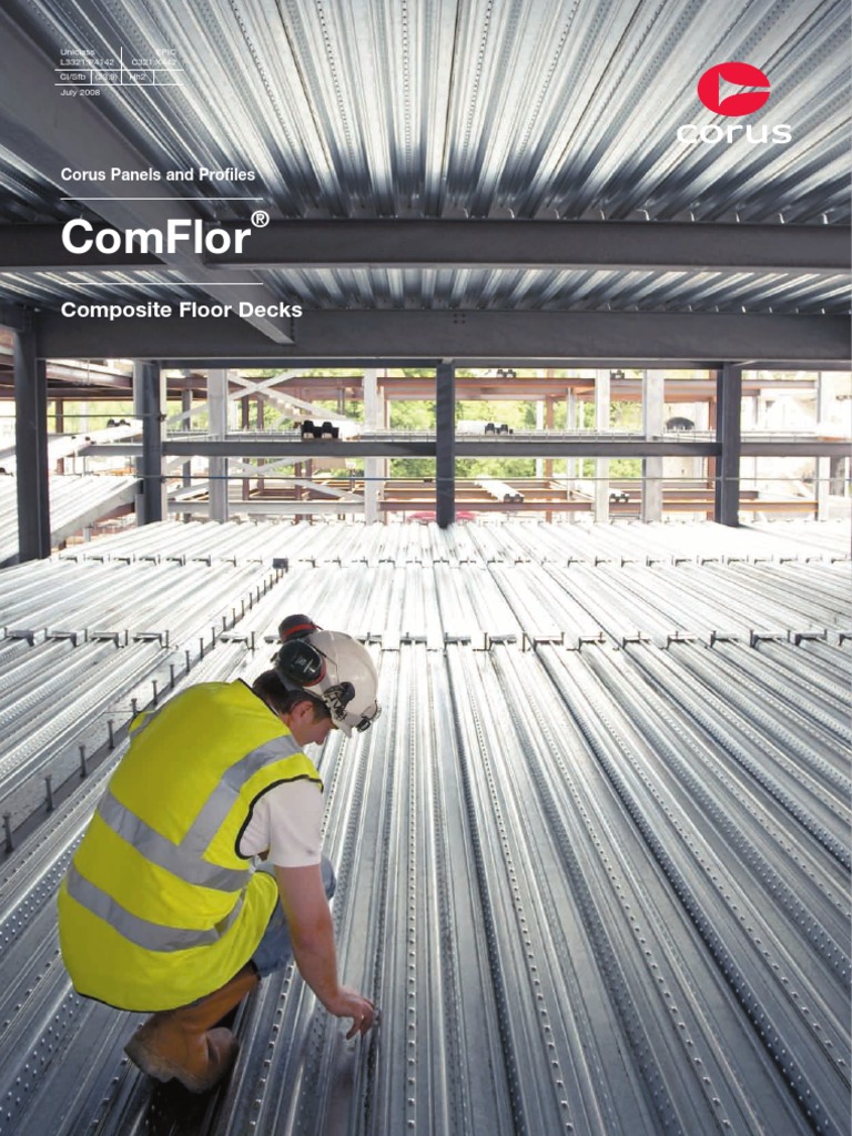 ComFlor Manual October08 Corus | PDF | Concrete | Reinforced Concrete