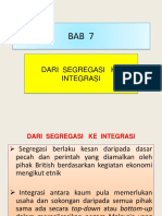 Bab 7 Dari Segregasi Ke Integrasi