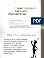 Basic Principles of Guidance and Counselling
