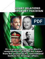Civil Military Relations in Contemporary Pakistan