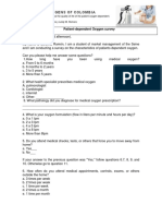 MEDICINAL OXYGENS OF COLOMBIA SURVEY