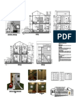 SECCIONES DE UNA VIVIENDA UNIFAMILIAR