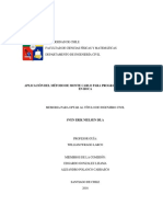 Aplicacion Del Metodo de Monte Carlo Para Programacion de Tuneles en Roca