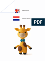 James The Giraffe English Dutch