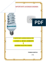 Porque Es Importante Ahorrar Energia