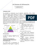 Investigacion de Tipos de Sistemas de Informacion