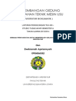 Pengembangan Gedung Perkuliahan Teknik Mesin Usu: (Arsitektur Bioklimatik)