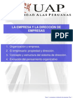 1.2 Organizacion y Empresas