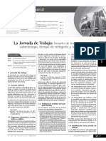 "La Jornadas Laborales y Los Horarios de Trabajo" PDF