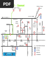 1 Claremont Map