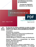 Clase 4 Preferencias Axiomas Demanda Elasticidad