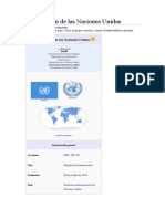 Organización de Las Naciones Unidas