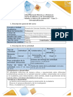 Guía de actividades y rúbrica de evaluación - Fase 3 -  Conceptualización