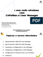 Gerencie Sua Rede Wireless Com CAPsMan e User Manager - PDF