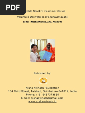 Sanskrit Volume3 Grammatical Gender Noun