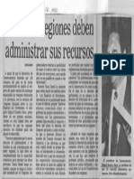 Edgard Romero Nava - Las Regiones Deben Administrar Sus Recursos - Panorama 29.06.1990