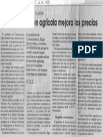 Edgard Romero Nava - Libre Importacion Agricola Mejora Los Precios - El Universal 16.06.1990