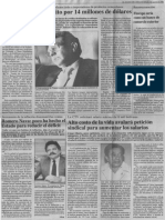 Edgard Romero Nava - Poco Ha Hecho El Estado Para Reducir Deficit - El Diario de Caracas 04.08.1990