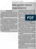 El Estado Debe Gastar Menos Enjuicia Consecomercio - El Nacional 07.07.1990