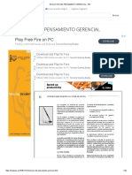 Evolución Del Pensamiento Gerencial - PDF