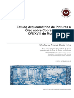 Estudo Arqueométrico de Pinturas a Óleo Sobre Cobre Dos Séculos XVII-XVIII Do Museu de Évora (1)