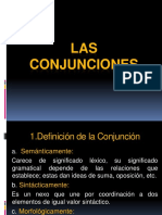 Las principales conjunciones y sus funciones gramaticales