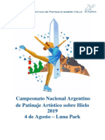 Anuncio Campeonato Nacional 2019