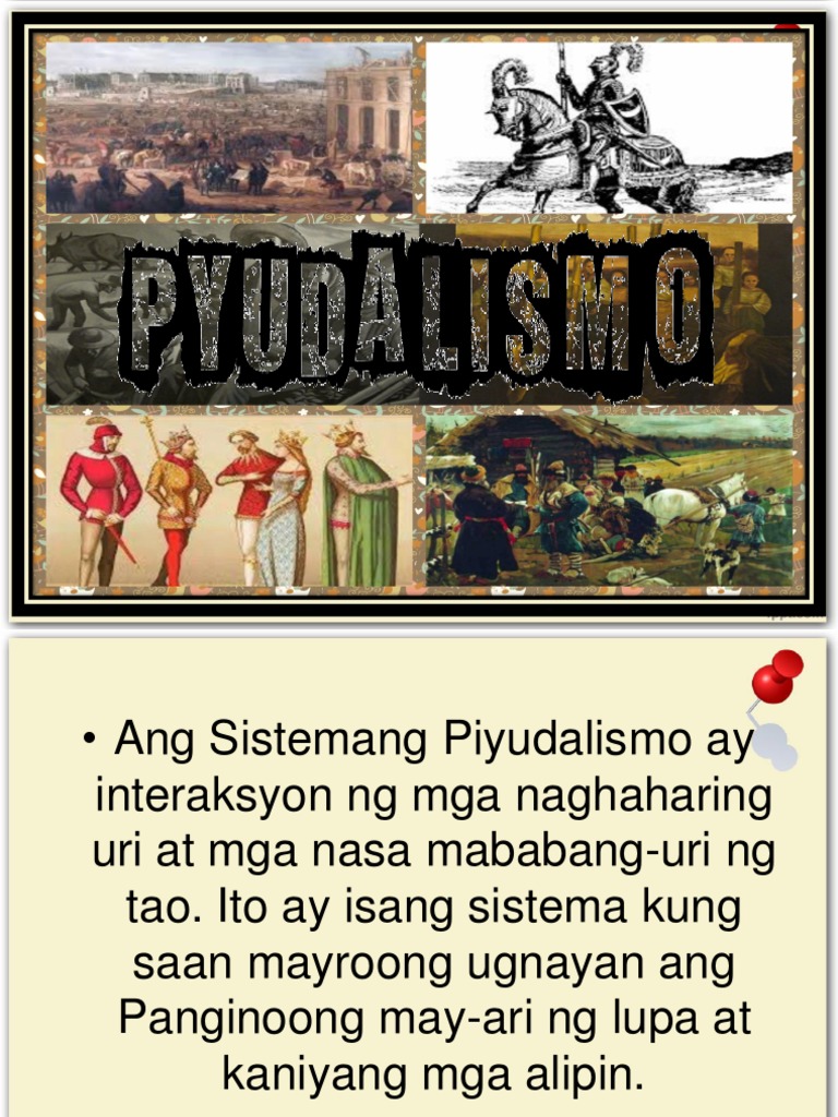 Aralin 19 Sistemang Piyudalismo at Manoryalismo | PDF