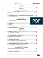 La Prueba Preconstituida, La Prueba Anticipada, La Prueba Indiciaria y La Prueba Prohibida