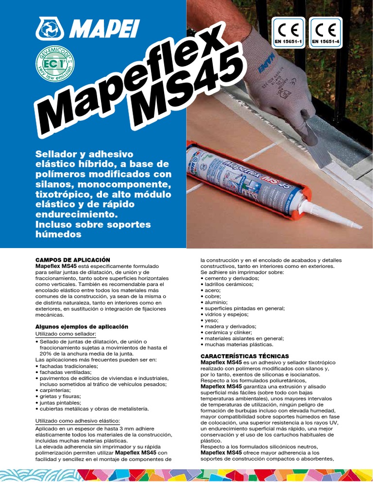 Mapeflex MS 45 Bianco 300ml - Adesivo E Sigillante Ibrido Mapei - Foto 11