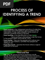 Process of Identifying A Trend