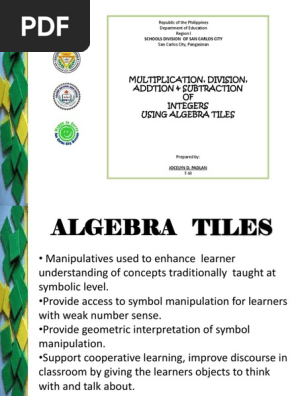 Algebra Tiles