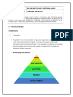 Prepare Unit Budget