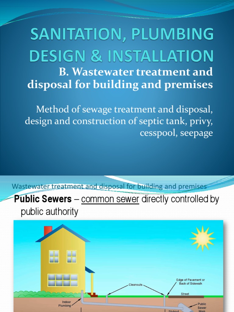 Wastewater Treatment and Disposal Guide | PDF | Sewage Treatment ...