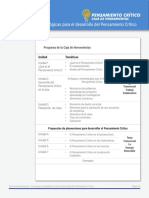 Programa Caja de Herramientas y Certificaci n