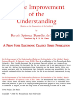 Spinoza Baruch - On The Improvement Of The Understanding (Treatise On The Emendation Of The Intellect) .pdf