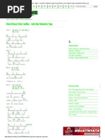 Jadi Aku Sebentar Saja Chordtela