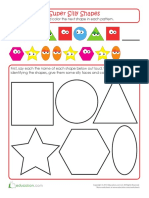 Super Shapes Pattern