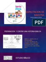 Capacitacion de Maestra. Mayo