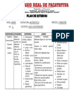 Plan de Estudios