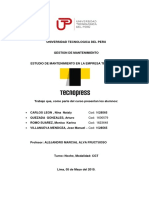 Tarea 1 Gestion de Mantenimiento F PDF