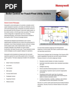 Experion PKS Boiler Control For Fossil Fired Boilers Solution Notes