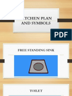 Kitchen Plan and Symbol