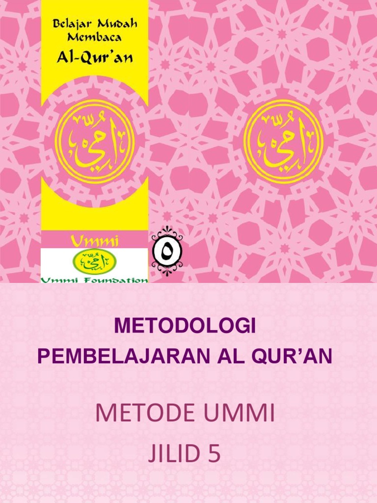 Buku Ummi Jilid 4 Pdf Materi Soal