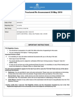 TCS Xplore 1 Proctored Re Assessment 29 May 2019: Important Instructions